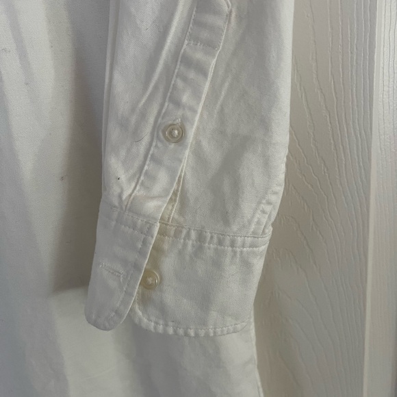 98% Cotton Gap Oxford White Shirt Dress - Picture 5 of 10